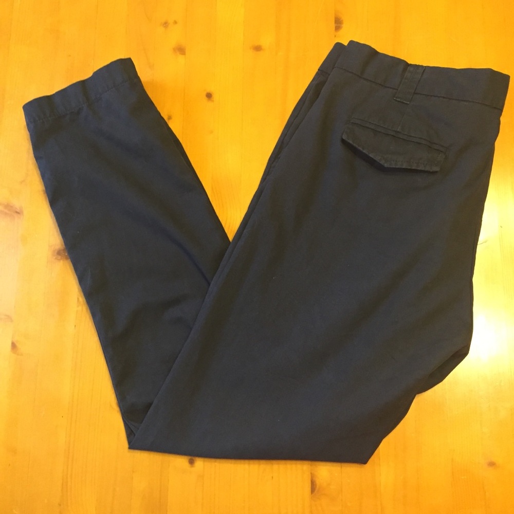 Zara Navy Chino Pants